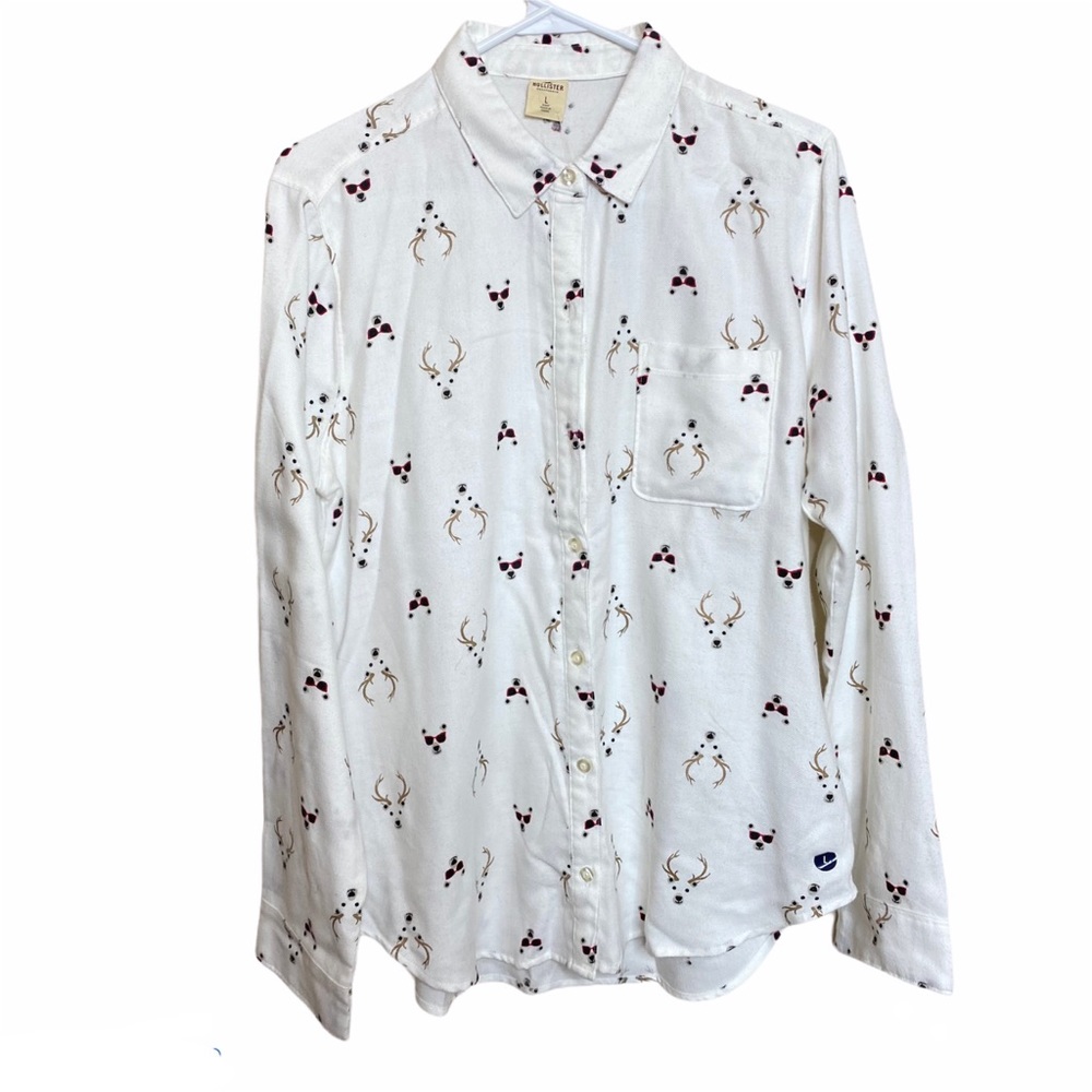 Hollister Sleep Shirt Sz L